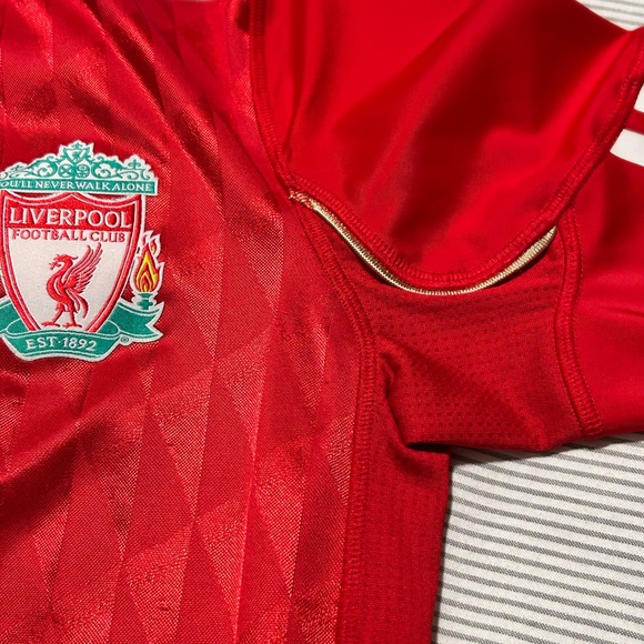 Adidas Liverpool FC 2010–12 TechFit Long Sleeve Jersey Youth Small - Picture 13 of 16